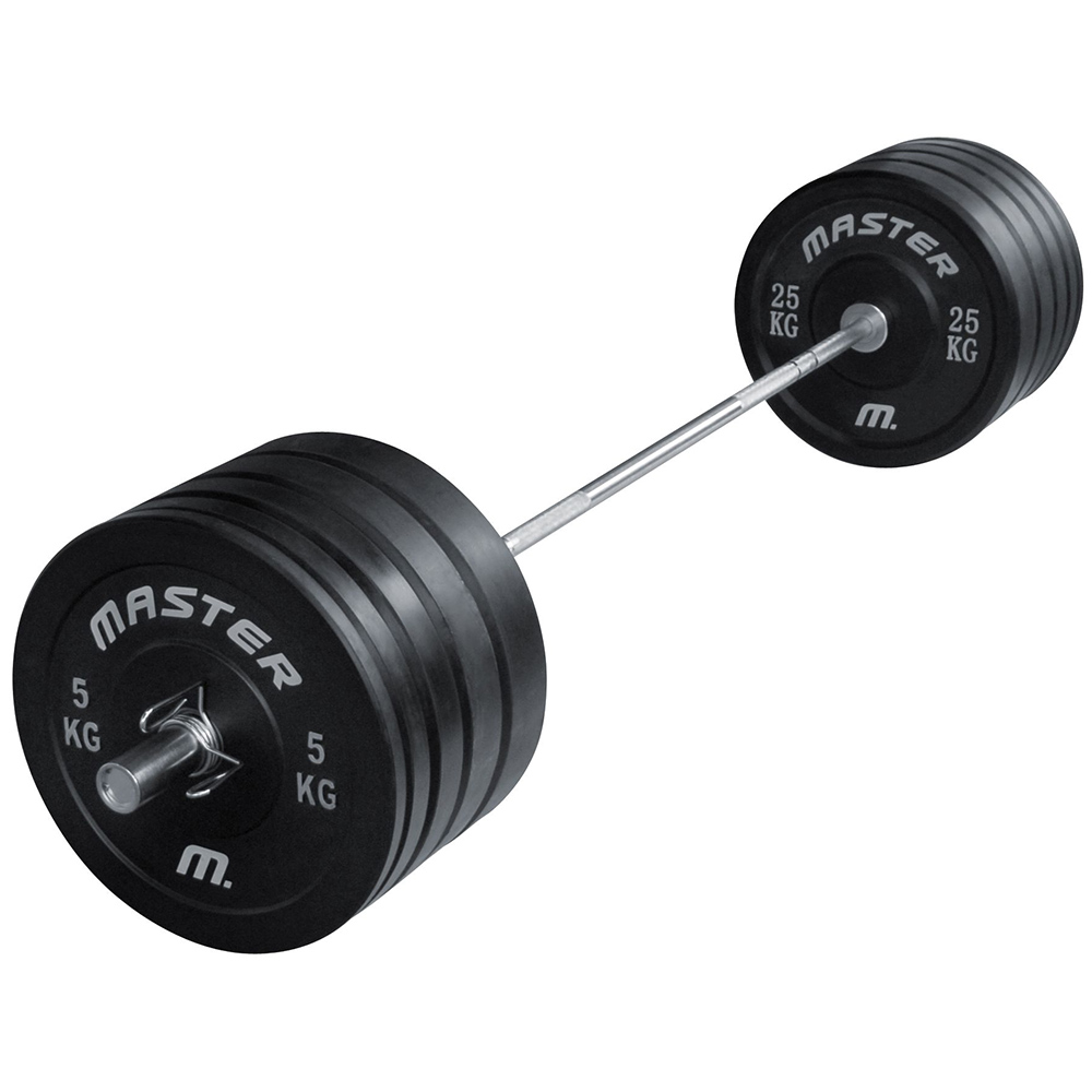 Skivsstångsset Master Fitness Crossfit 140 kg